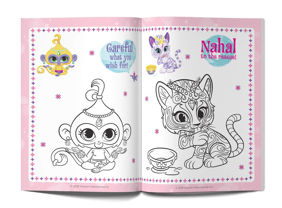 Genie Joy: Coloring Book for Kids (Shimmer & Shine)