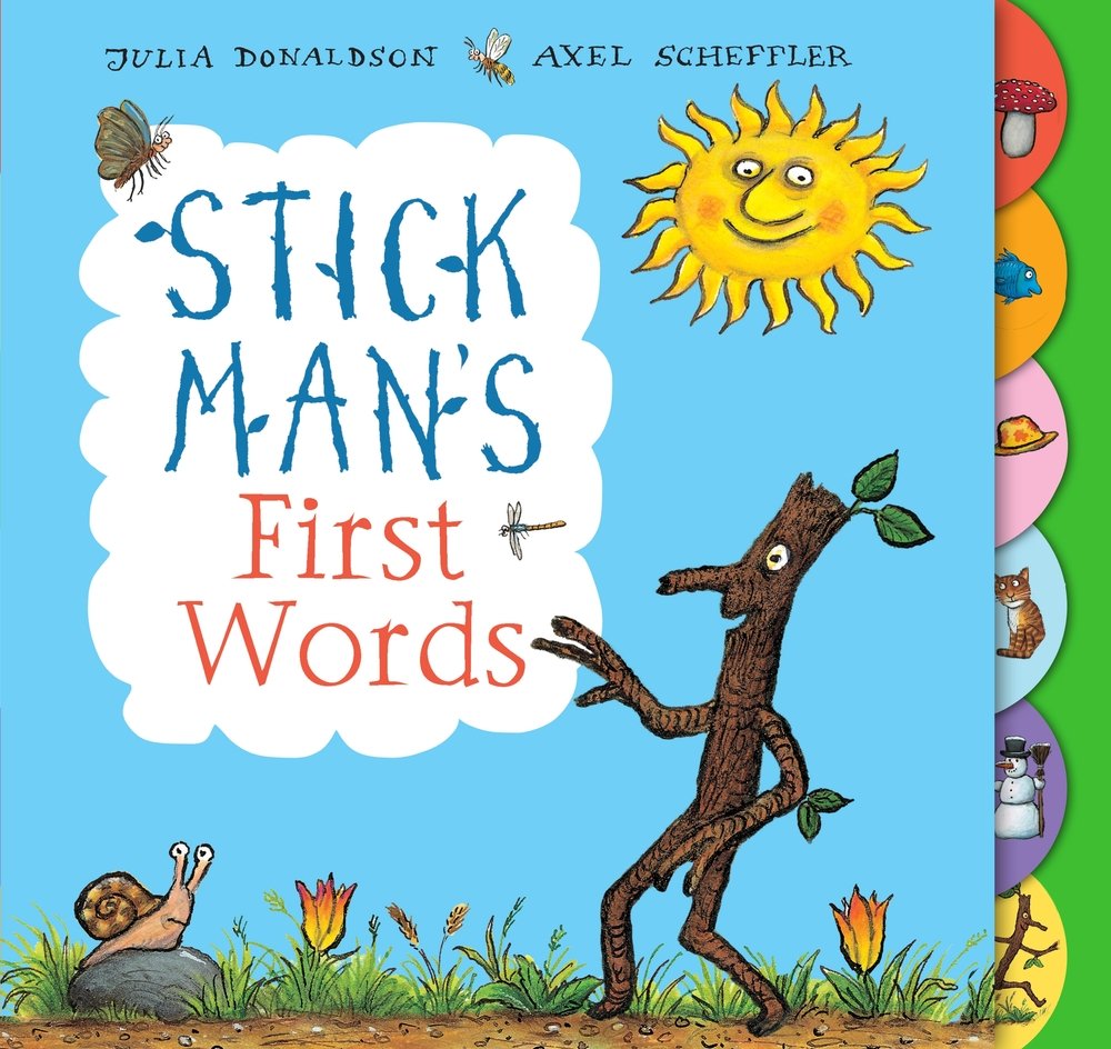 Stick Man's First Words [Board book]