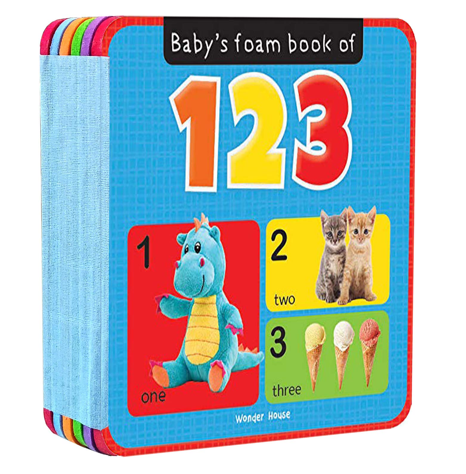 Baby's Foam Book of 123 Board book