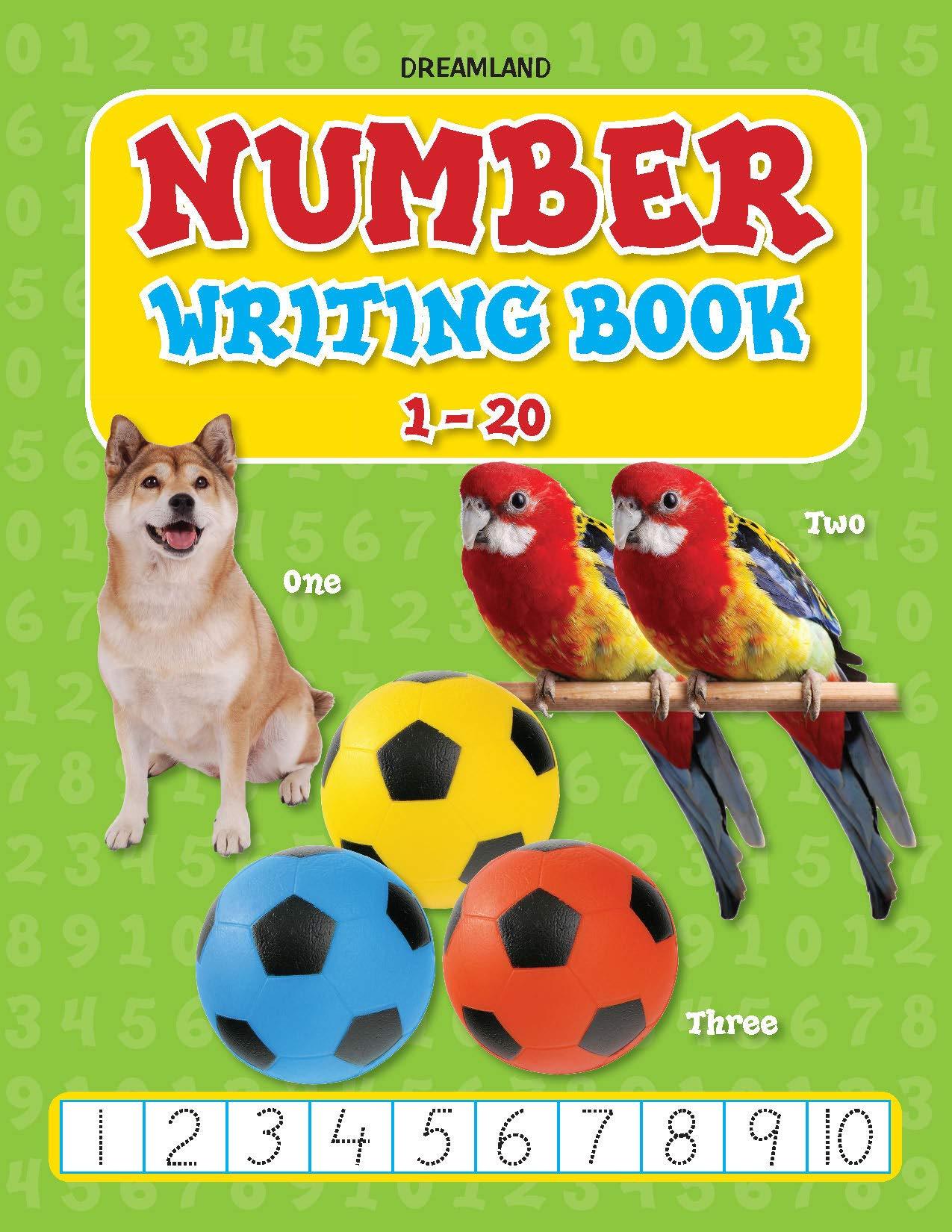 Number Writing Books  - 1 To 20