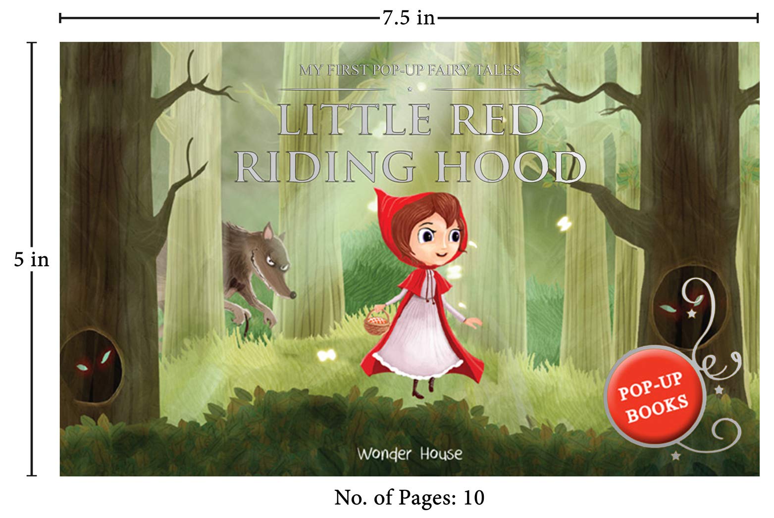 My First Pop Up Fairy Tales - Little Red Riding Hood
