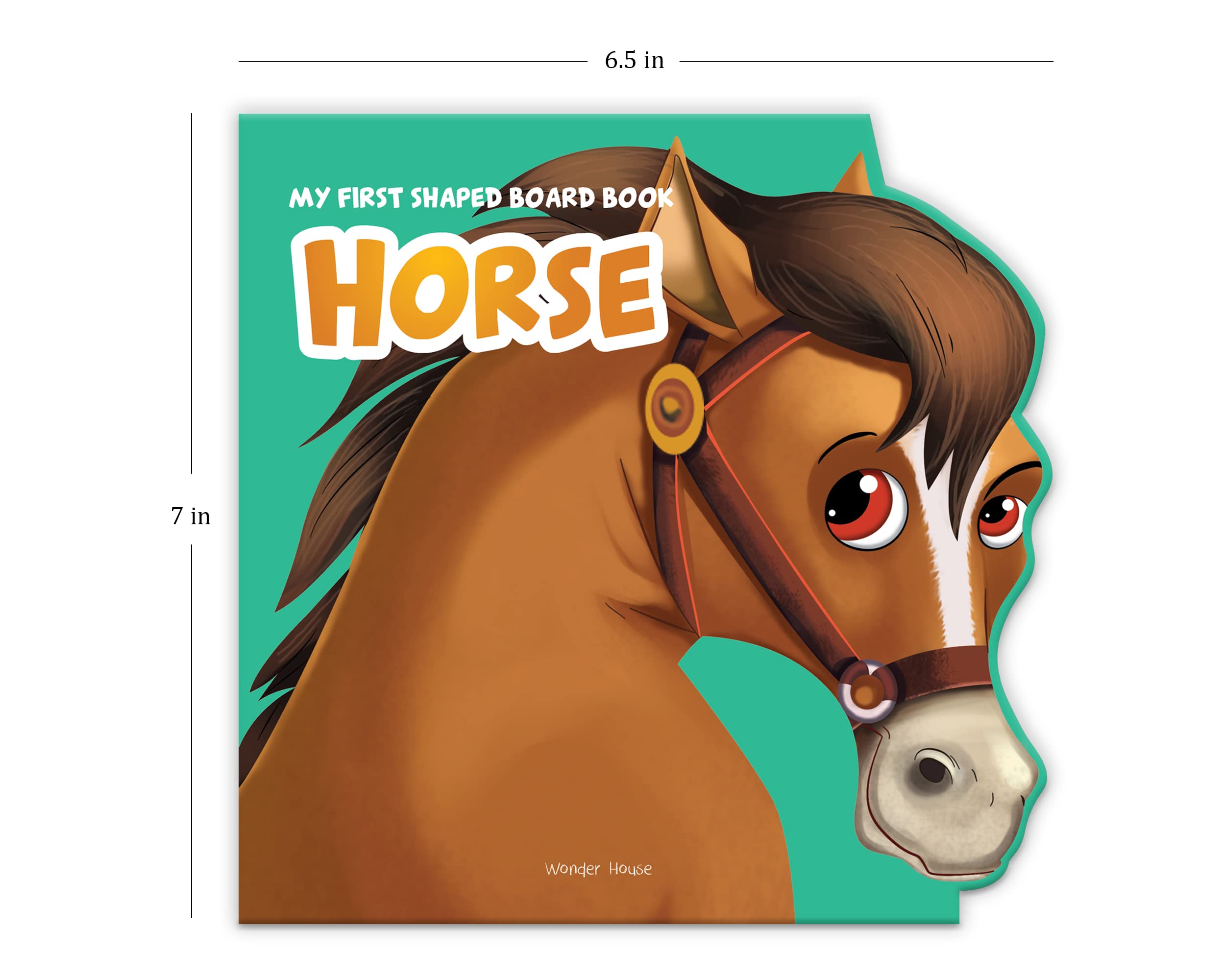 My First Shaped Board Book - Horse