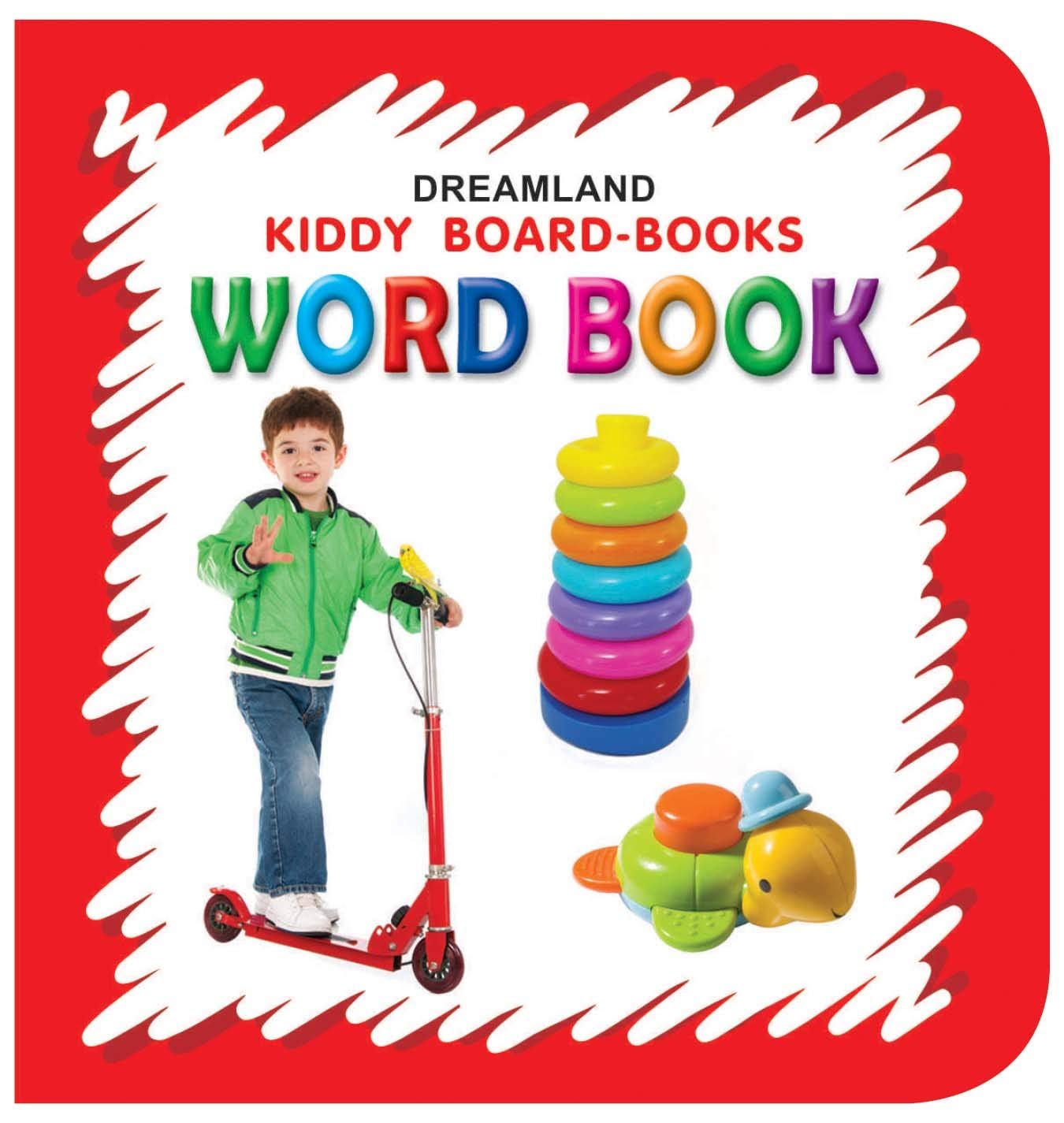 Word Board Book for Children Age 0 -2 Years