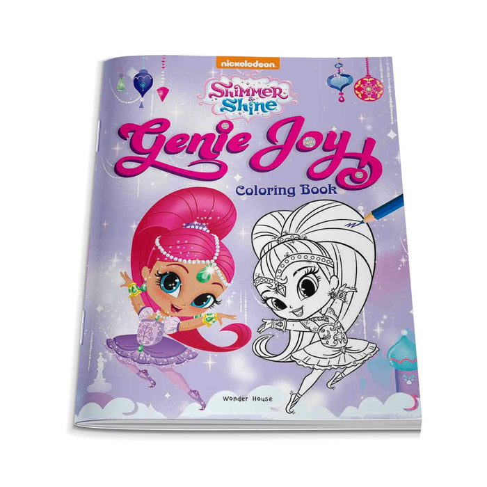 Genie Joy: Coloring Book for Kids (Shimmer & Shine)