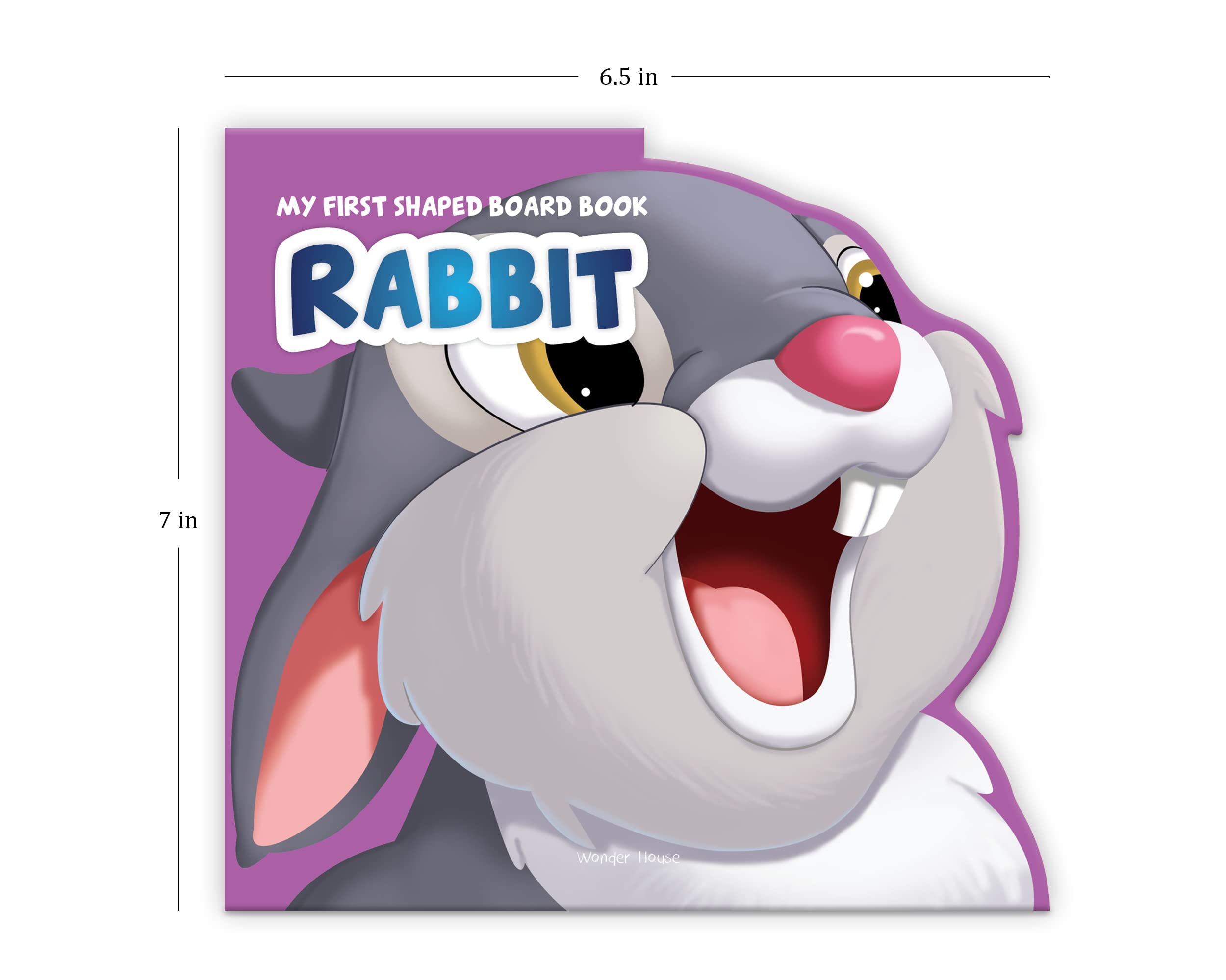 My First Shaped Board Book - Rabbits