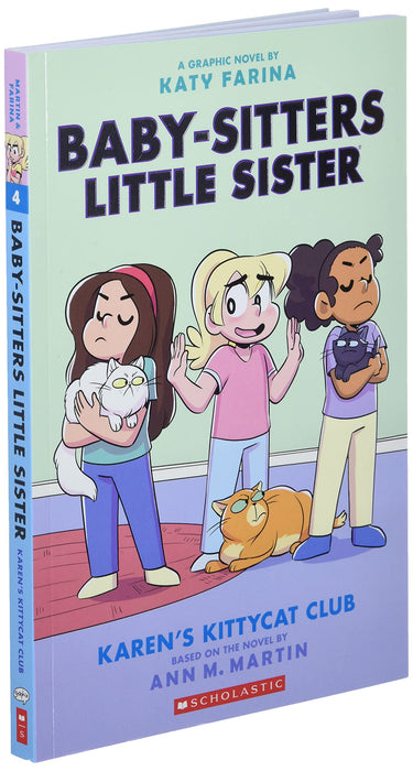 نادي كارين للقطط الصغيرة: رواية مصورة (الأخت الصغيرة لمربية الأطفال #4)