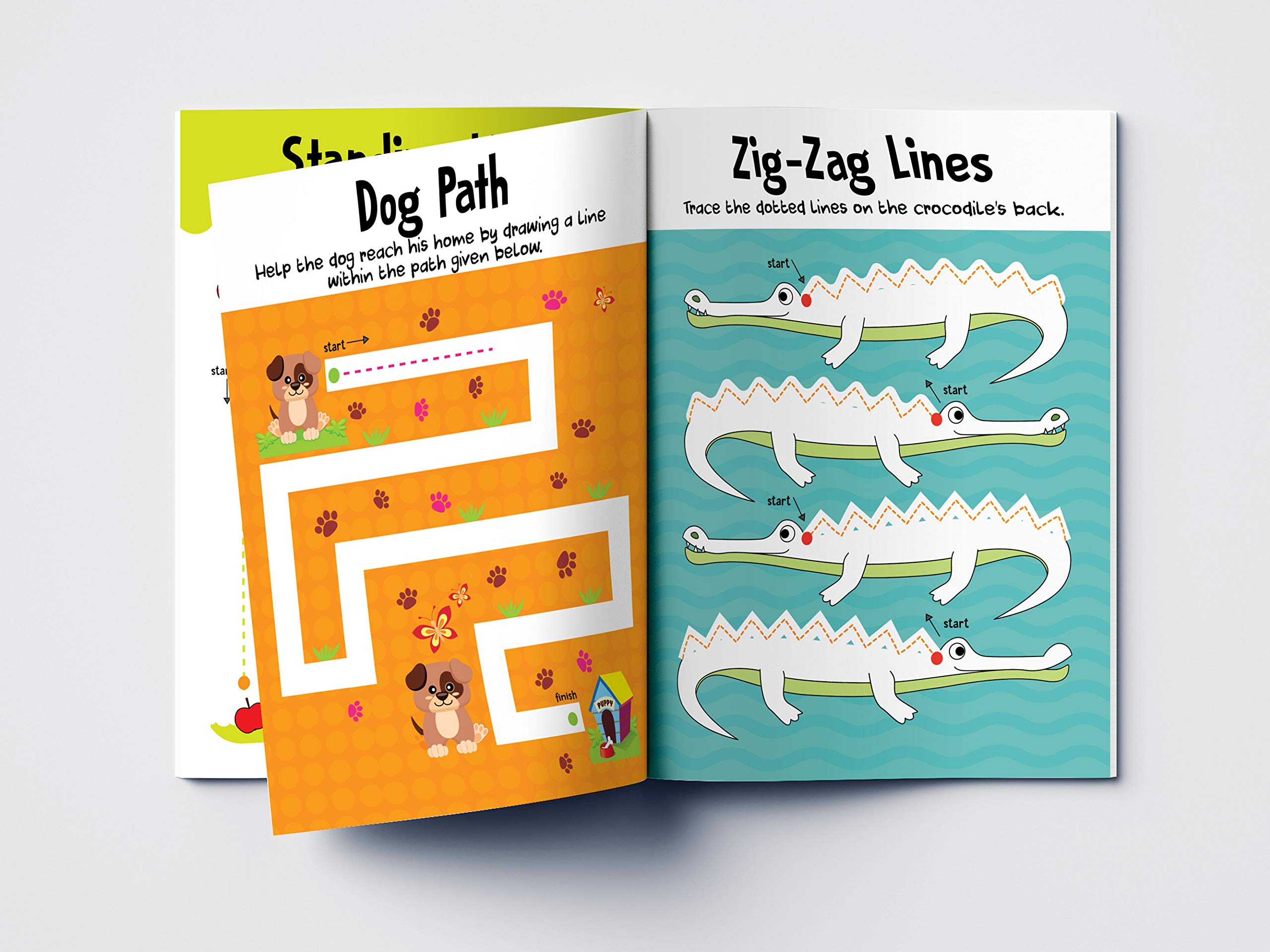Patterns: Reusable Wipe And Clean Book Tracing Lines