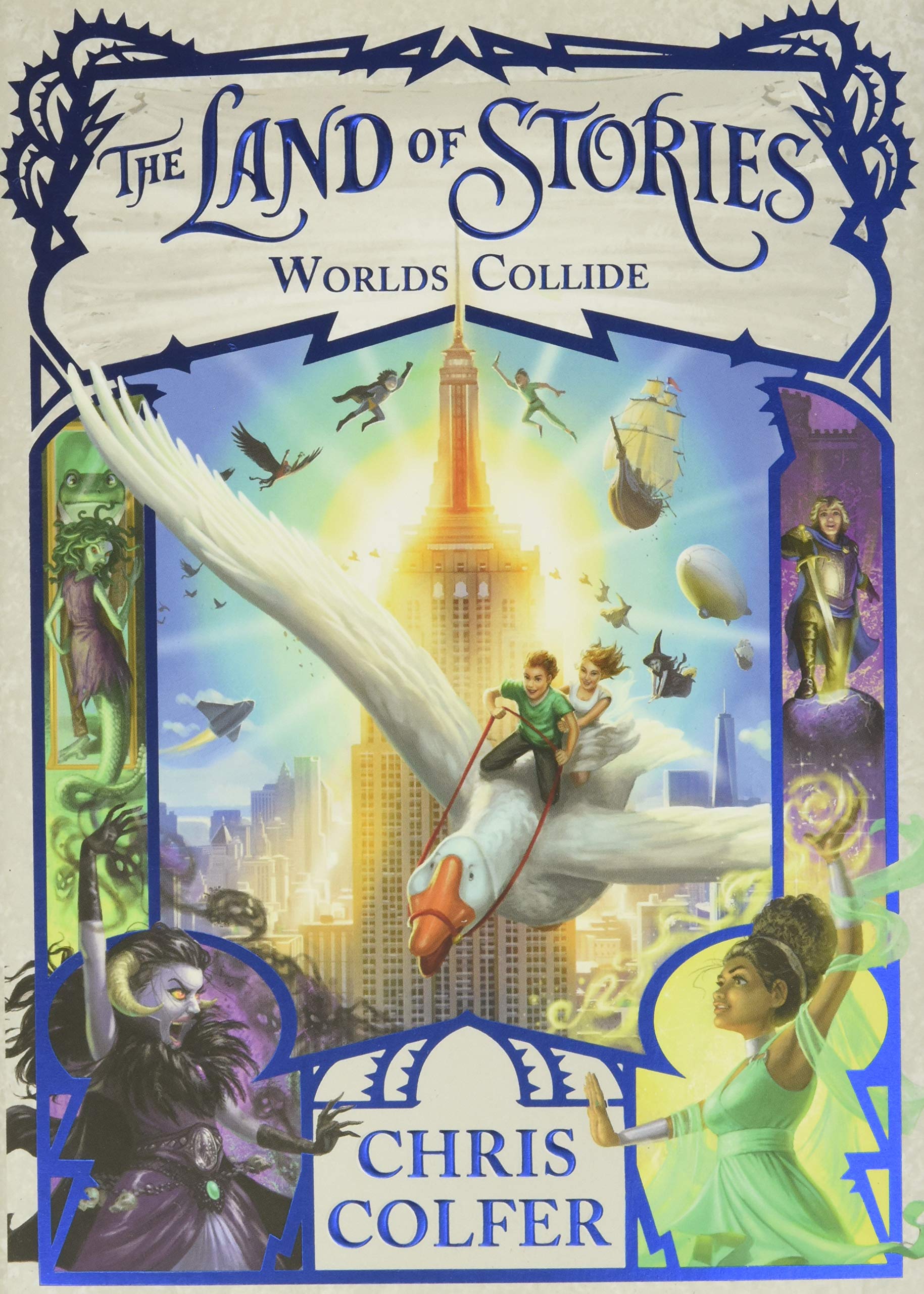 Worlds Collide (The Land of Stories Series #6)-Paperback