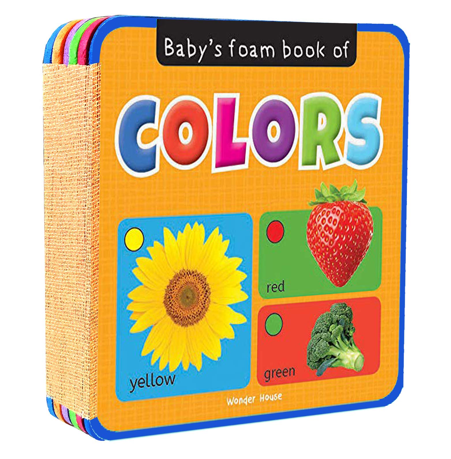 Baby's Foam Book of Colors Board book