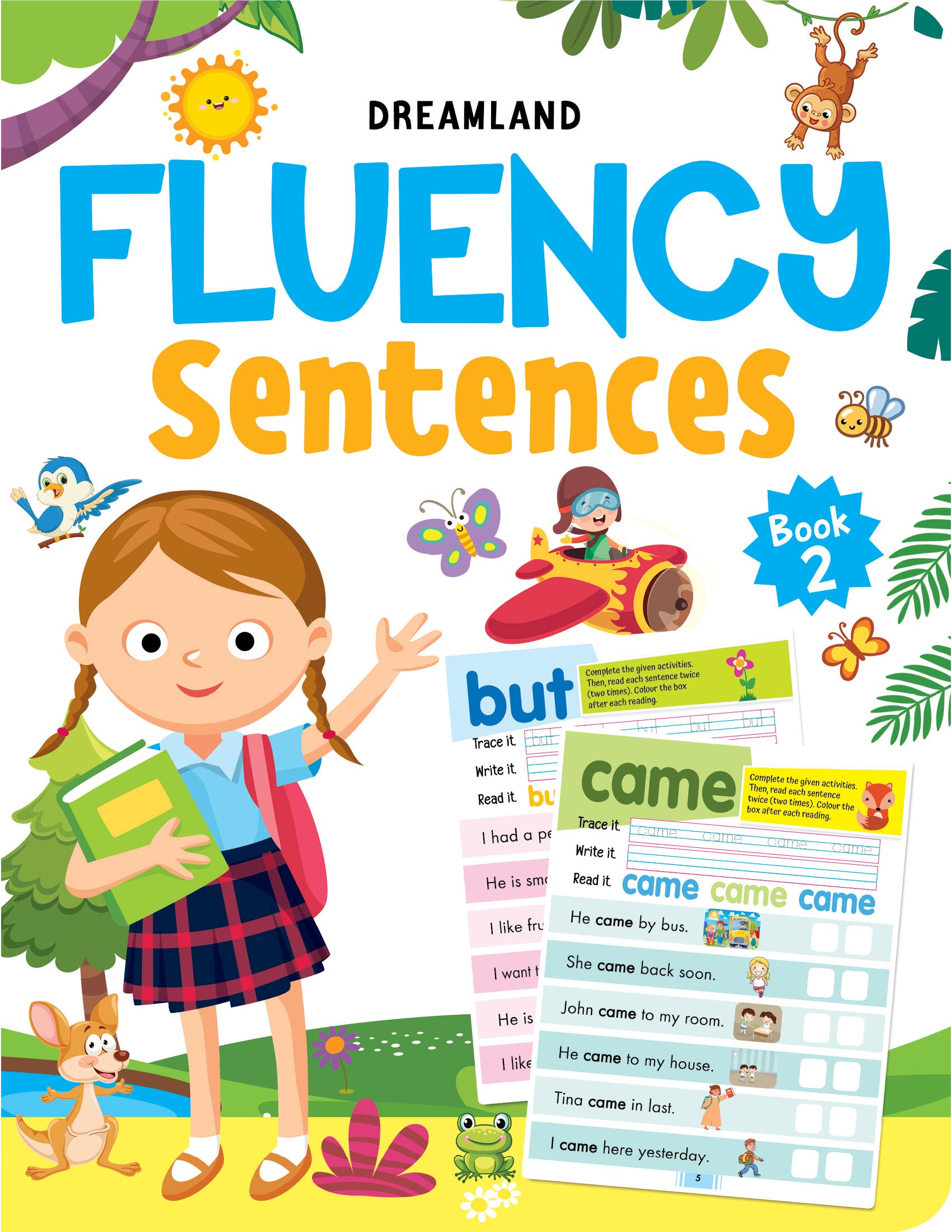 Fluency Sentences Book 2 for Children Age 4 -8 Years