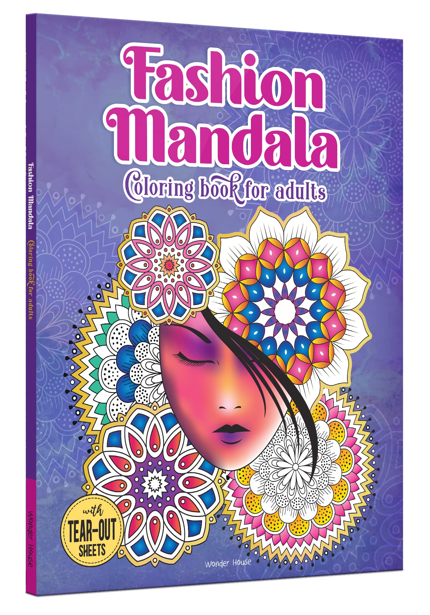 Fashion Mandala Coloring book for Adults