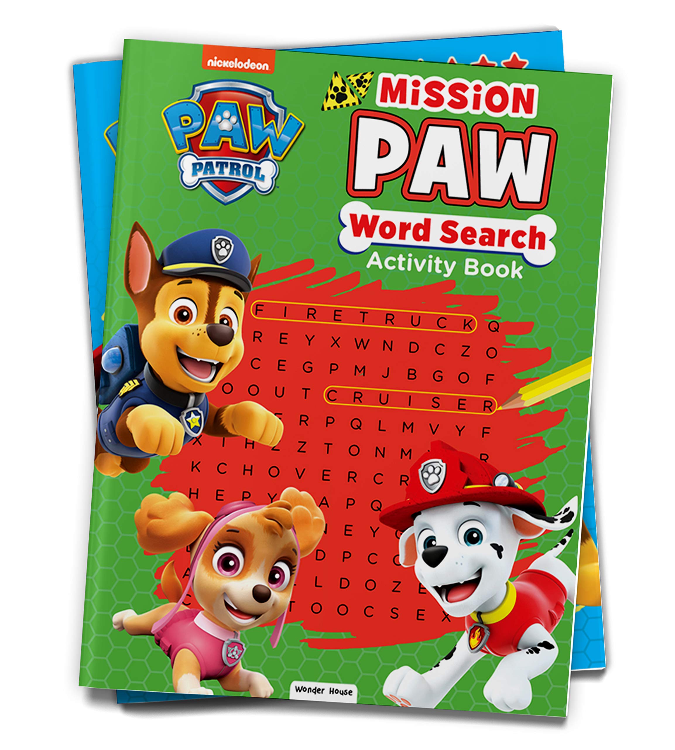 Paw Patrol Mission Paw Word Search Activity Book