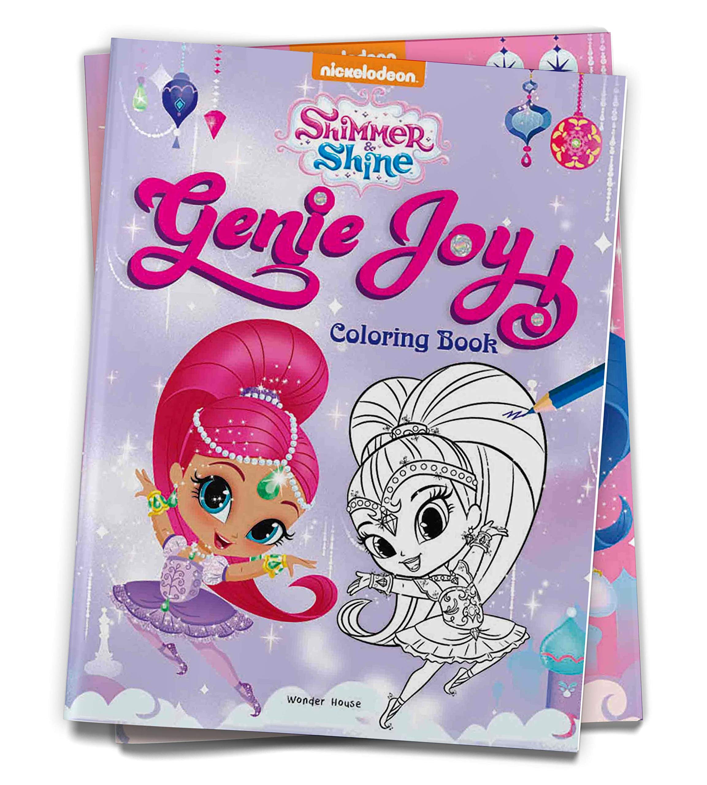 Genie Joy: Coloring Book for Kids (Shimmer & Shine)