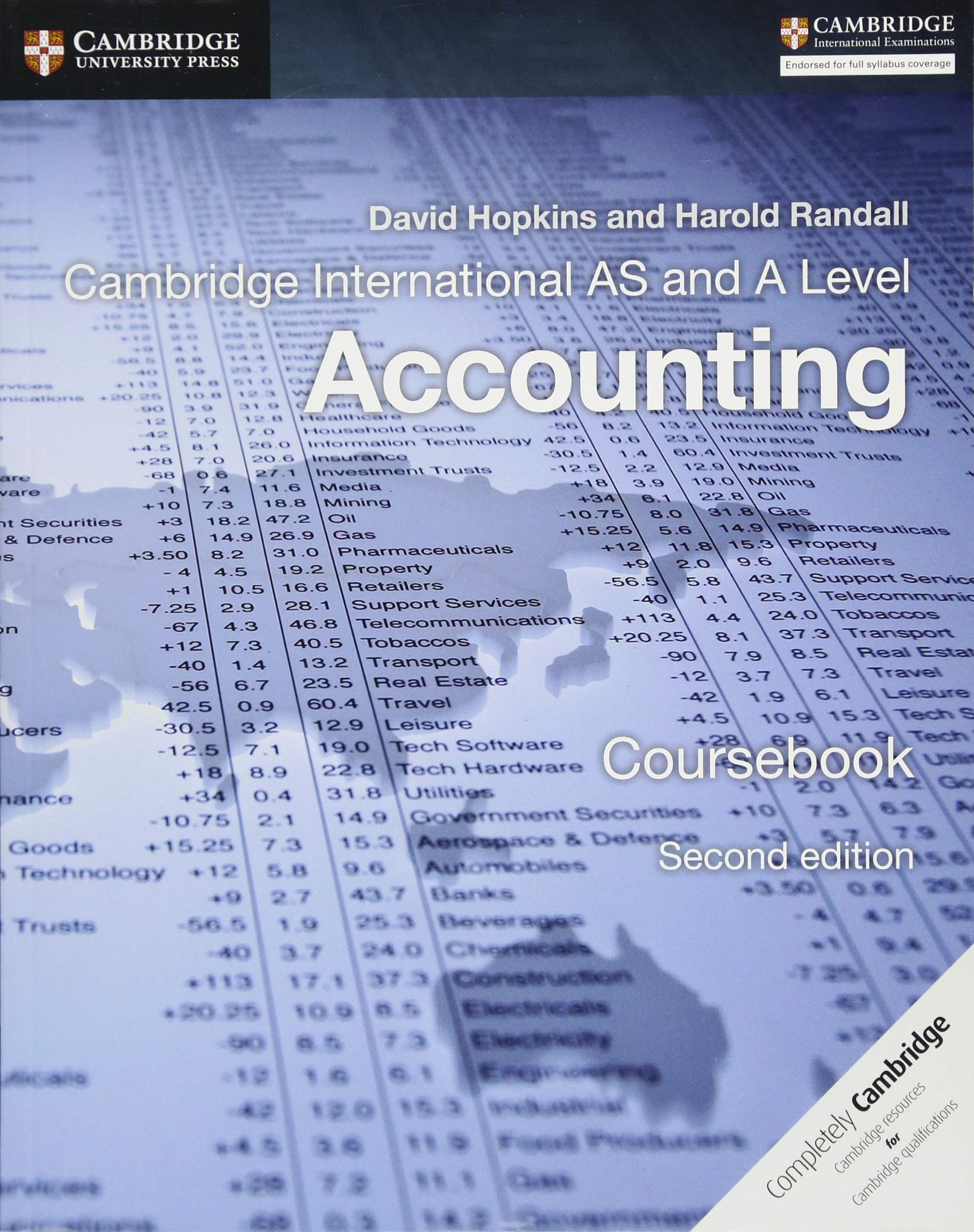 Cambridge International AS and A Level Accounting Coursebook – Book ...