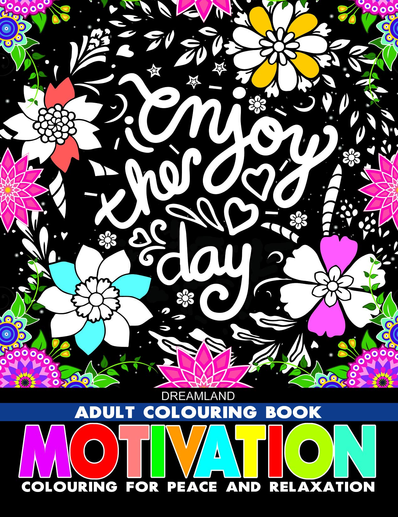 Motivation- Colouring Book for Adults Paperback
