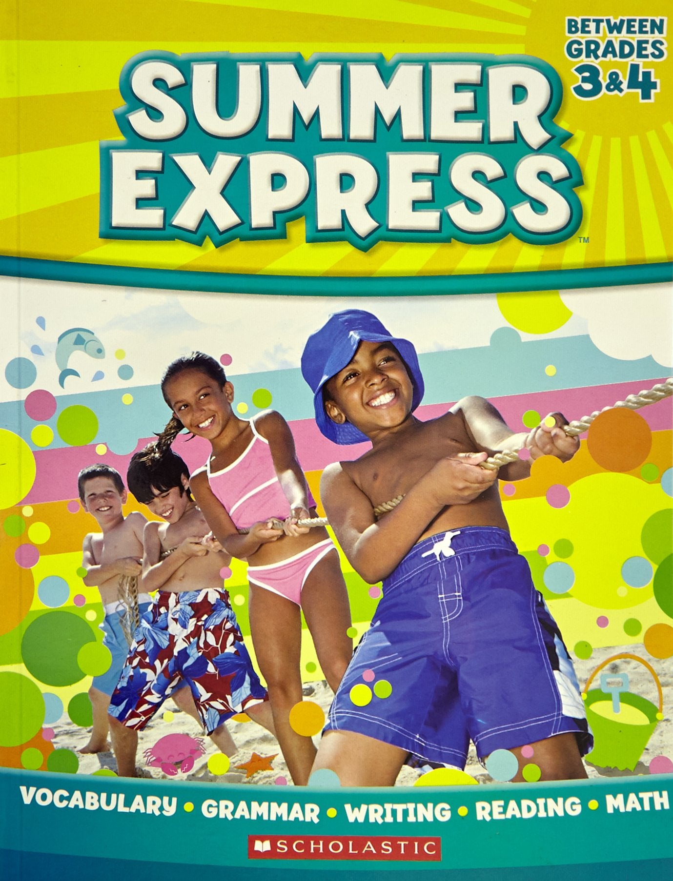 Summer Express: Vocabulary, Grammar, Writing, Reading & Math (Grade 3 & 4)