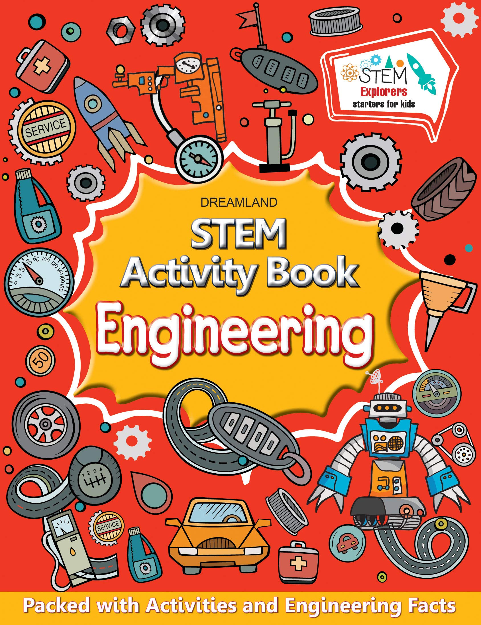 Engineering - STEM Activity Book for Children Age 6-12 years