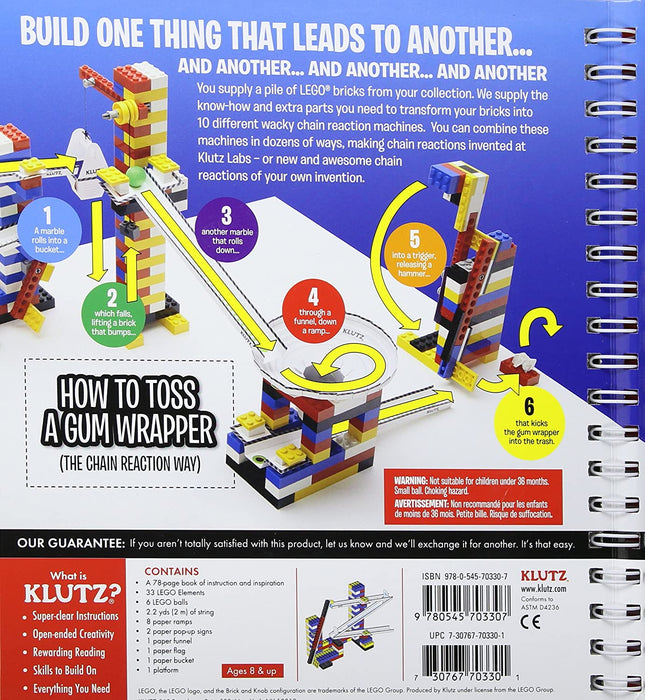 LEGO Klutz Chain Reactions Science & Building Kit