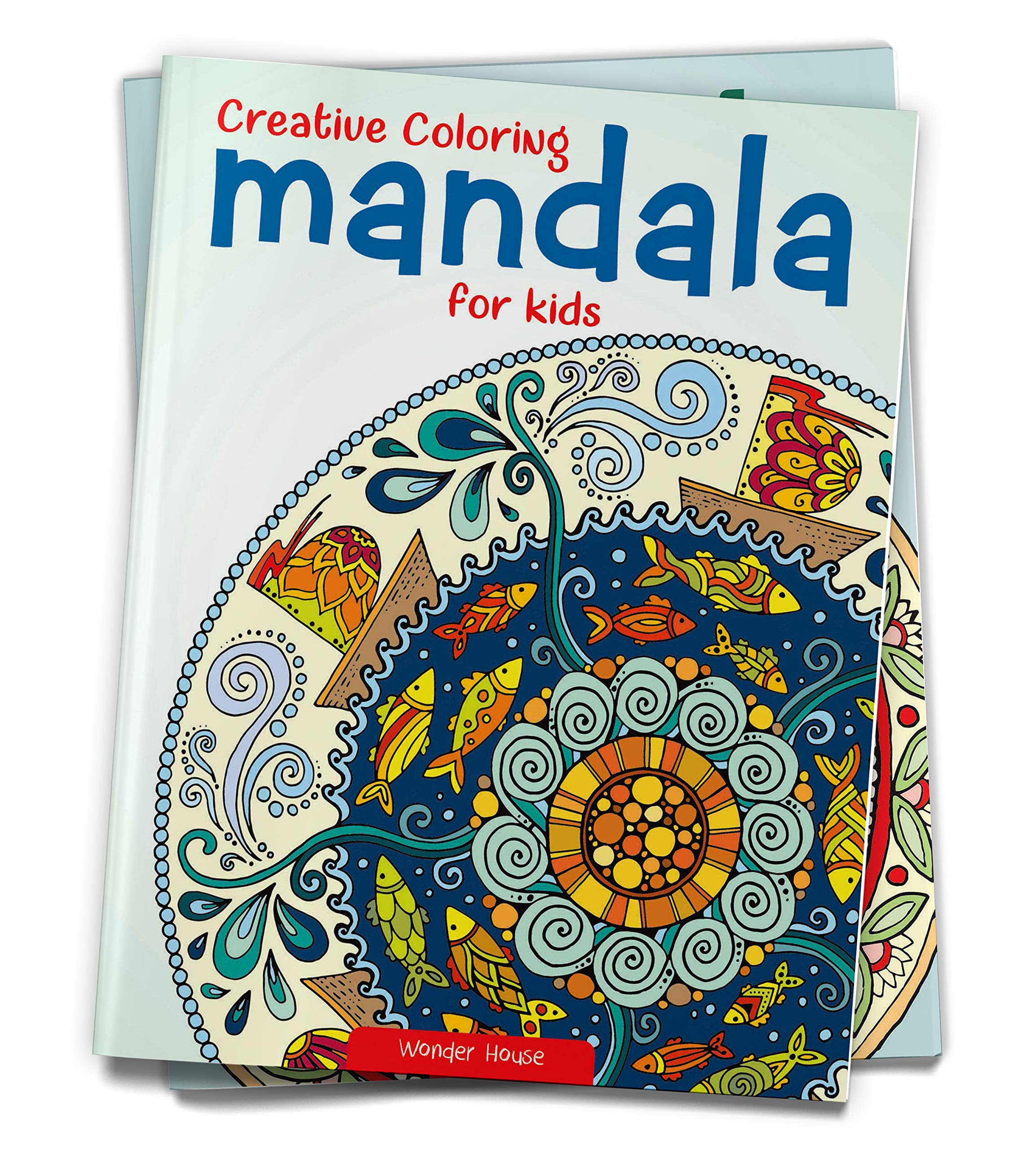 Creative Coloring Mandala For Kids Book Mart W.L.L