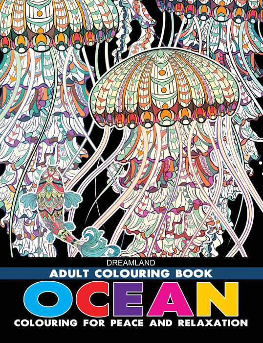 Ocean- Colouring Book for Adults Paperback