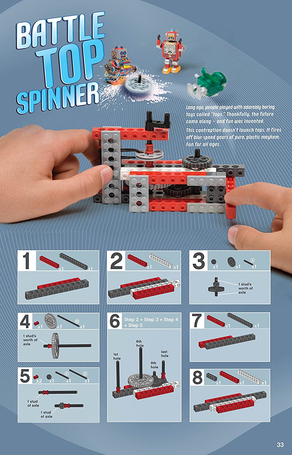 LEGO Klutz Chain Reactions Science & Building Kit