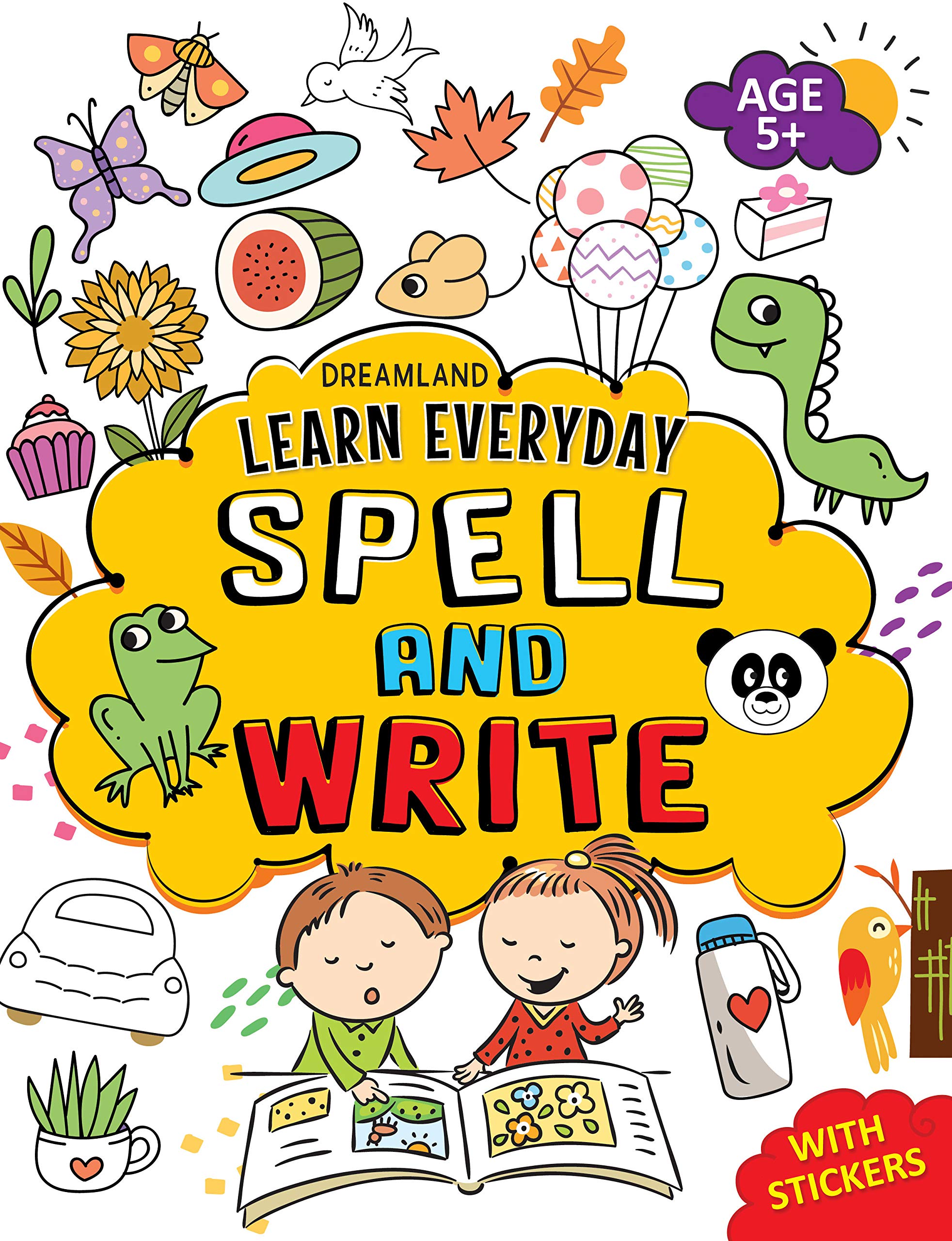 Spell and Write with Stickers - Learn Everyday Series For Children