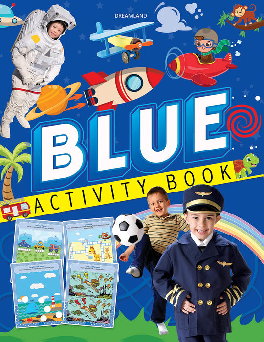 Blue Activity Book Paperback