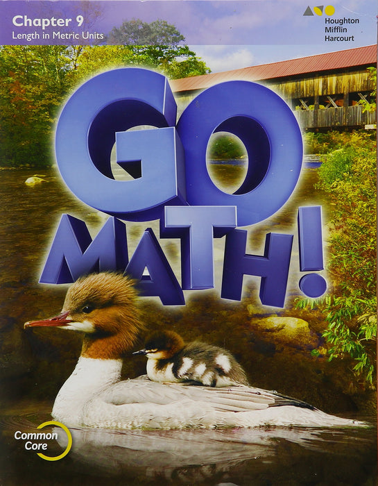 Go Math!: إصدار الطالب الفصل 9 الصف الثاني - الطول بالوحدات المترية