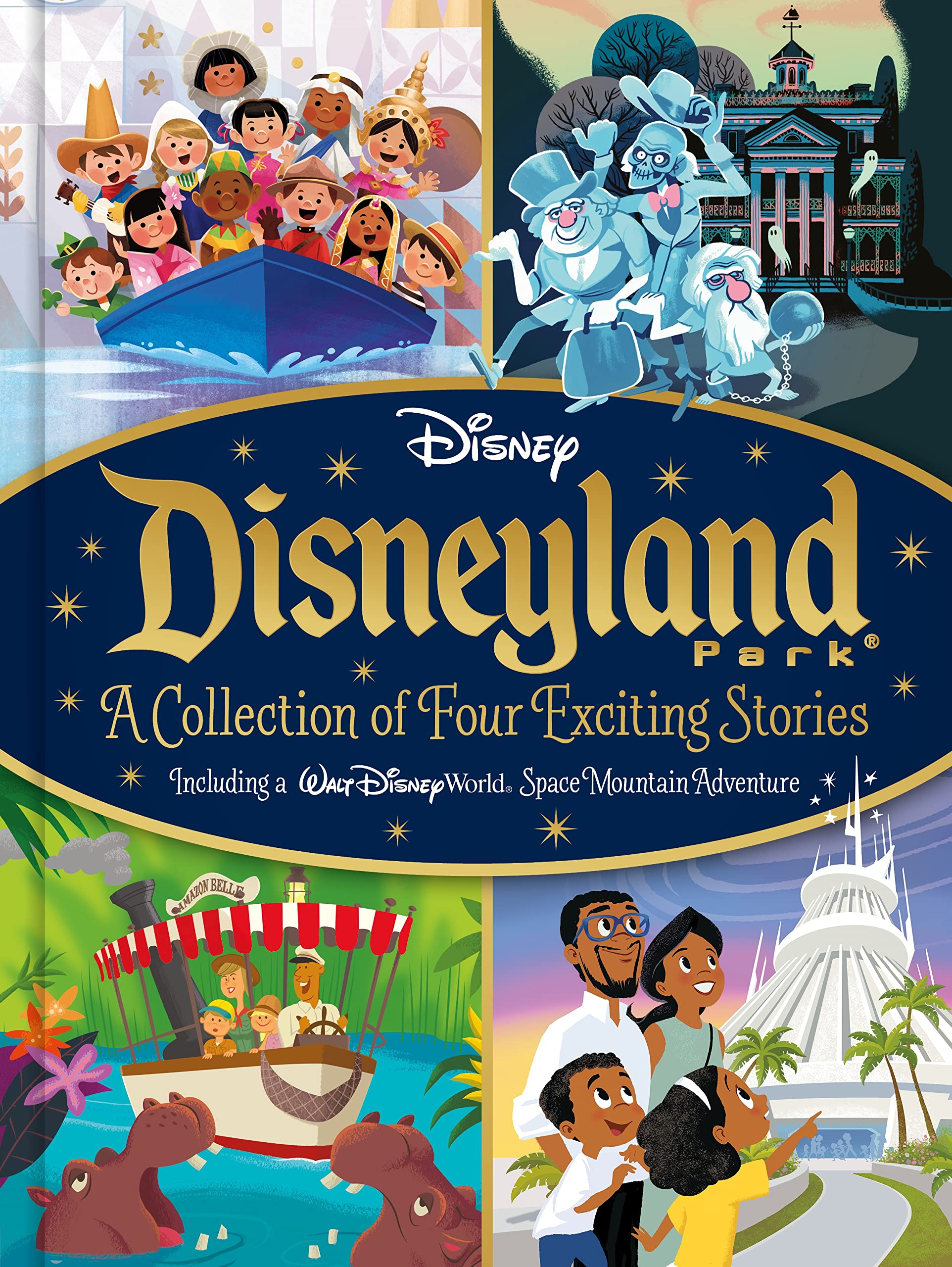 Disney: Disneyland Park A Collection of Four Exciting Stories (Bedtime Stories) Hardcover
