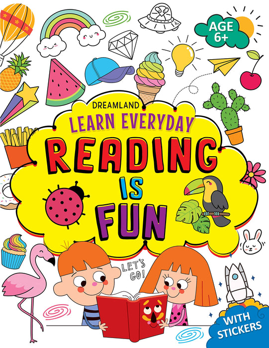 Reading is Fun with Stickers - Learn Everyday Series For Children Paperback