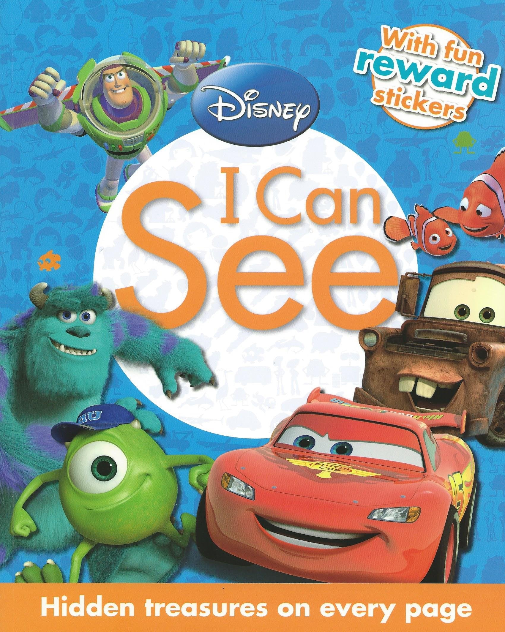 Disney Pixar I Can See: Hidden treasures on every page