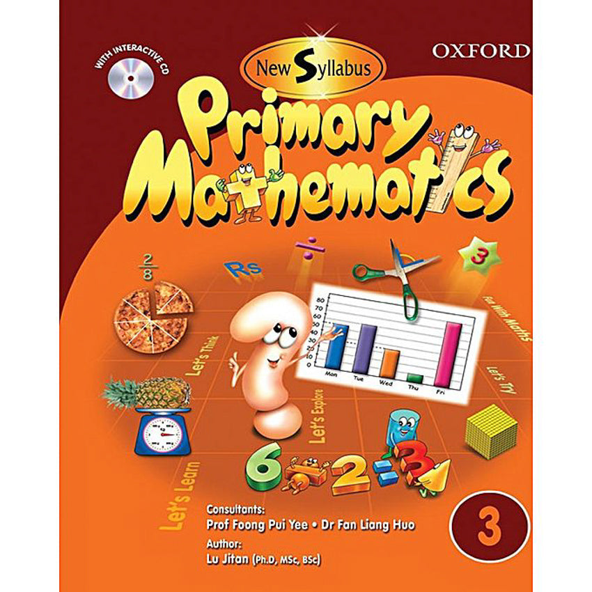New Syllabus Primary Mathematics Book 3 + CD