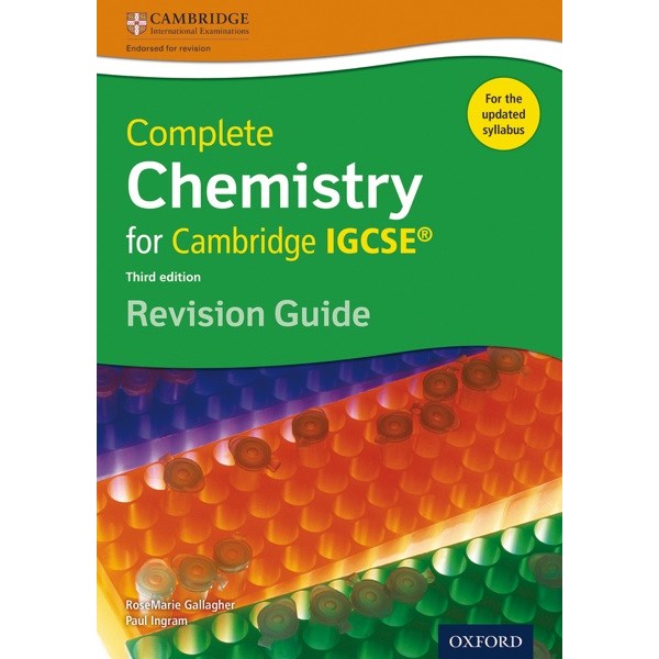 Complete Chemistry for Cambridge IGCSE® Revision Guide: Third Edition