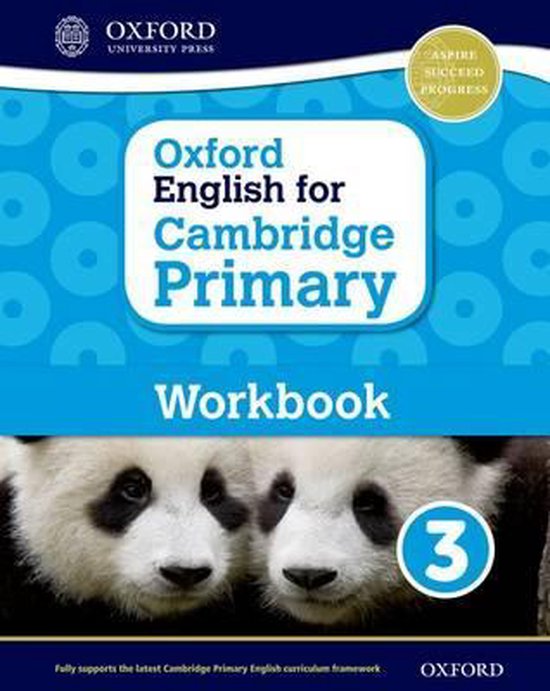 كتاب تمارين اللغة الإنجليزية لمرحلة كامبريدج الابتدائية 3 من Oxford English