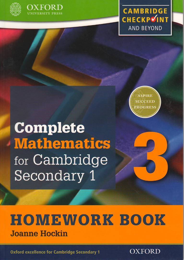 Oxford International Maths For Cambridge Secondary 1 Homework Book (3)