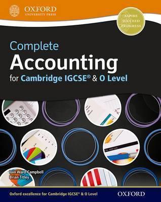 Complete Accounting for Cambridge O Level & IGCSE®