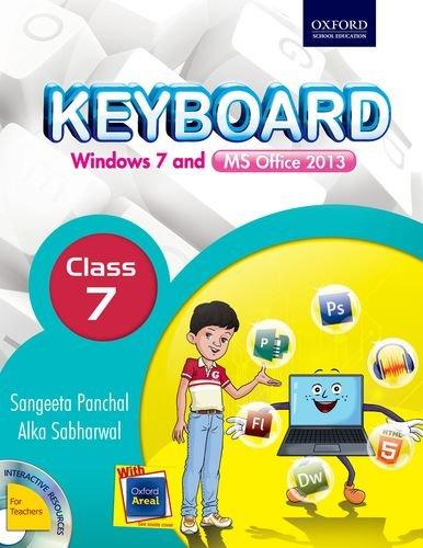 Oxford Keyboard Windows 7 And Ms Office 2013 Class 7