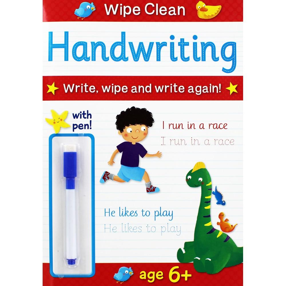 Wipe Clean With Pen 6+ - Hand Writing
