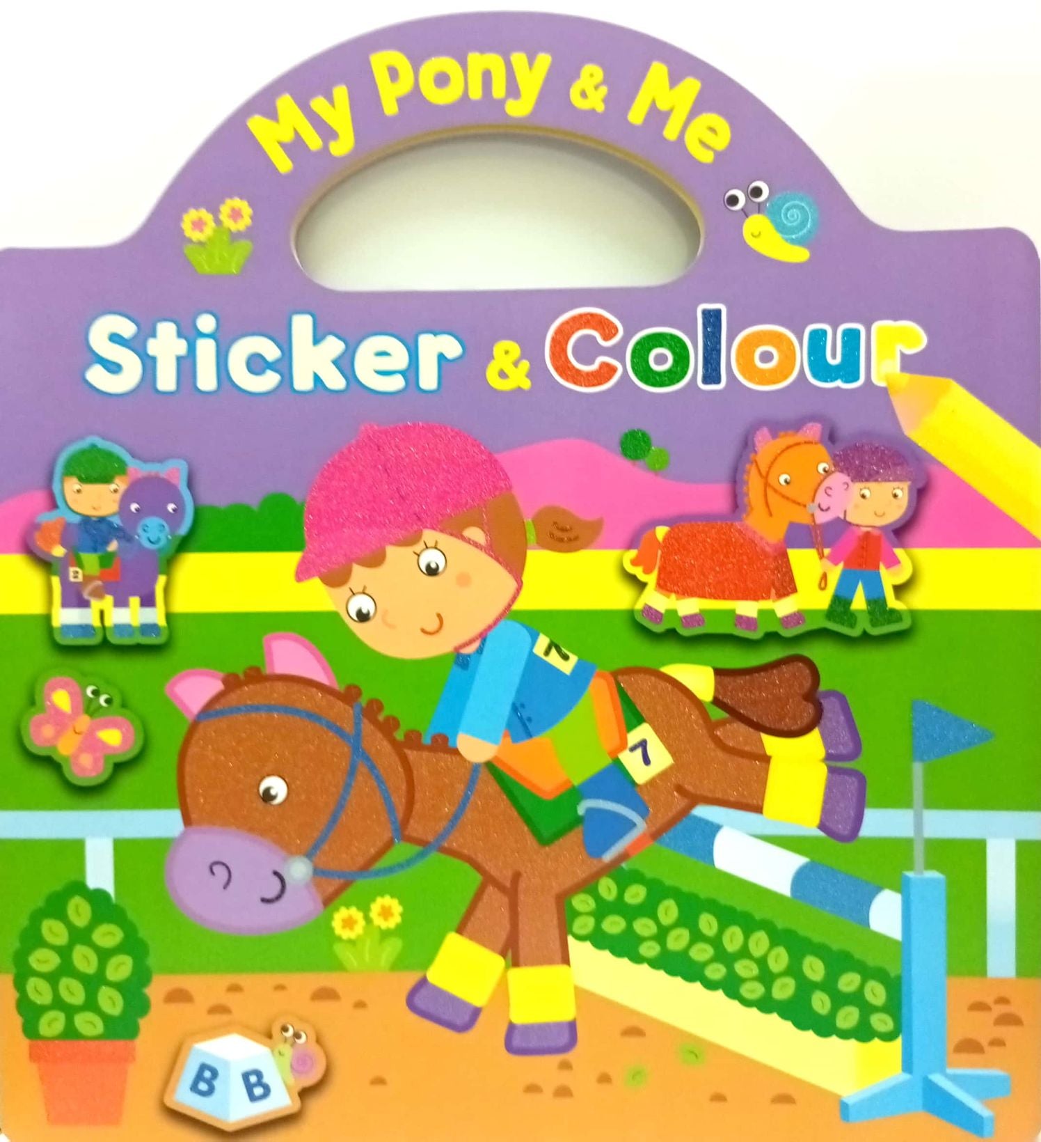 My Pony & Me: sticker & color