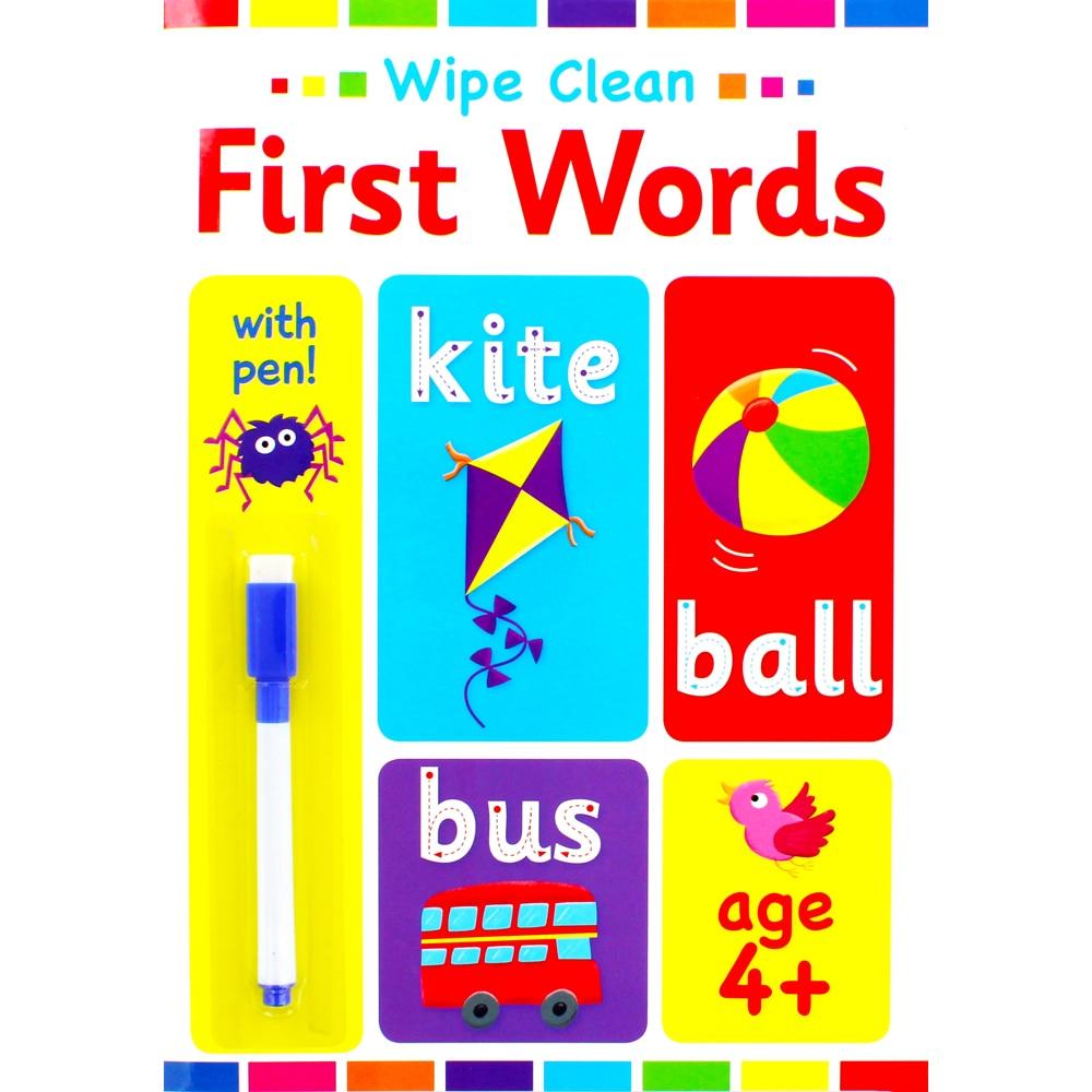 Early Learning Wipe Clean With Pen 4+ First Words