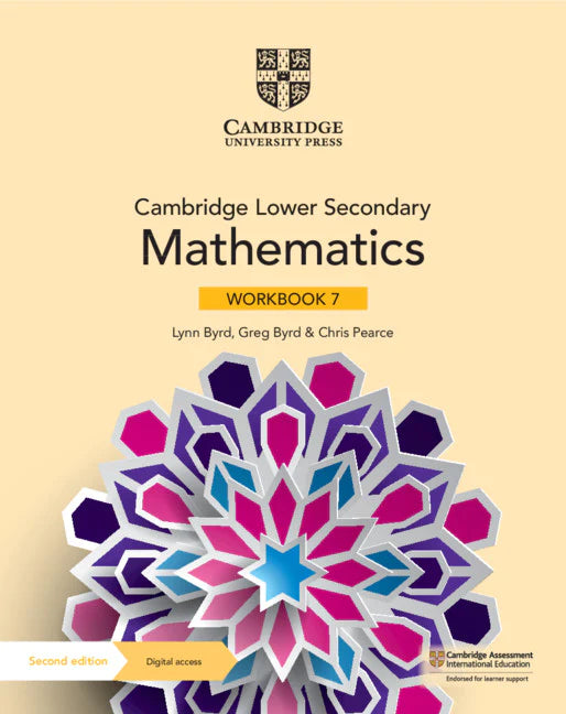 Cambridge Lower Secondary Mathematics Workbook 7 with Digital Access 2nd Edition