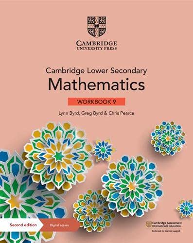 Cambridge Lower Secondary Mathematics Workbook 9 ,2nd Edition