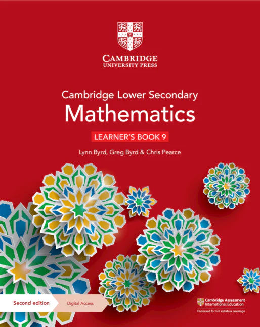 Cambridge Lower Secondary Mathematics Learning Book 9 ,2nd Edition
