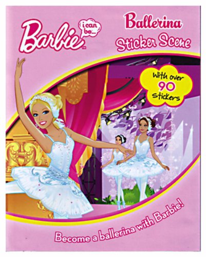 Barbie: I can be Ballerina Sticker Scene