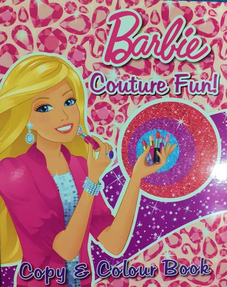 Barbie Counting Fun: Copy & Colour Book