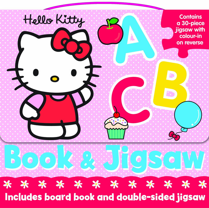 لعبة ألغاز الصور المقطوعة وكتاب القصص Hello Kitty: ABC (لعبة ألغاز الصور المقطوعة على الأرض)