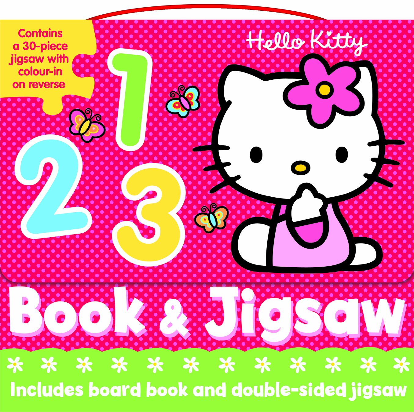 Hello Kitty Jigsaw Puzzle and Storybook: 123 (Book & Floor Jigsaw Puzzle)