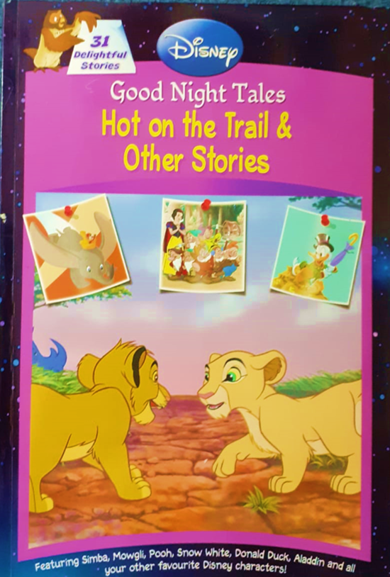 DISNEY - GOOD NIGHT TALES - HOT ON THE TRAIL & OTHER STORIES
