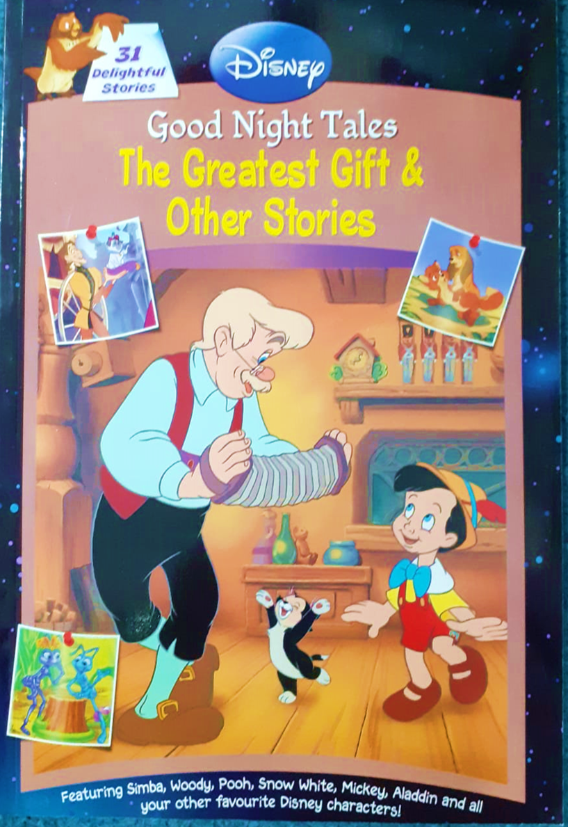 DISNEY - GOOD NIGHT TALES - THE GREATEST GIFT & OTHER STORIES