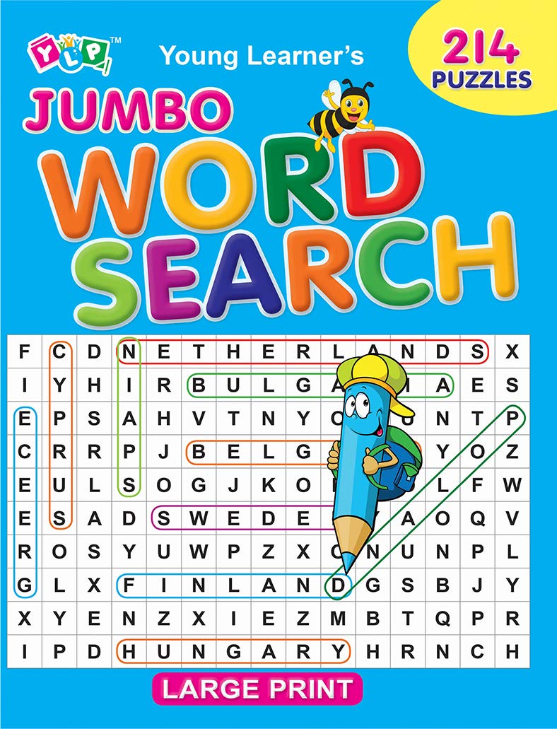 Young Learner's Jumbo Word Search - 214 Puzzles (Large Print)